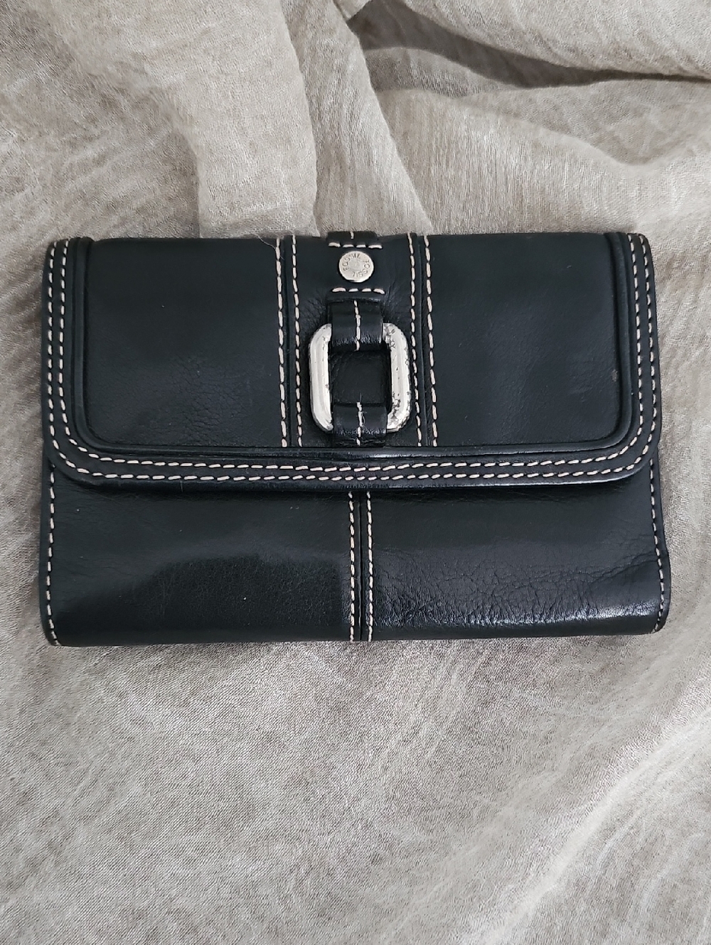 Fossil Black Wallet/Card Holder
